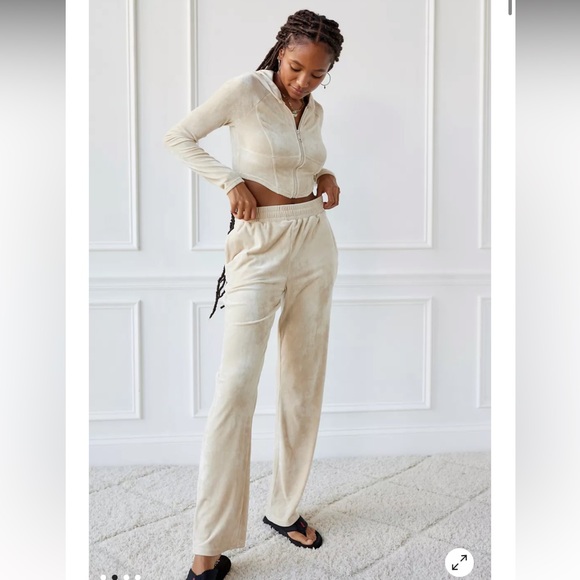 Urban Outfitters Pants - BNWT urban outfitters velour track suit